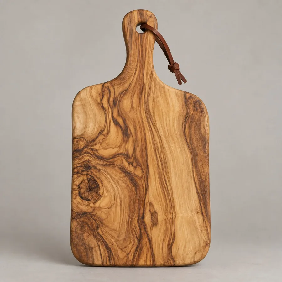 Tabla de cortar de madera de olivo